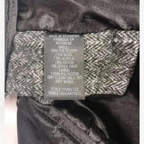 Guess Wool Blend Capri Pants Size 27 - Picture 10 of 10